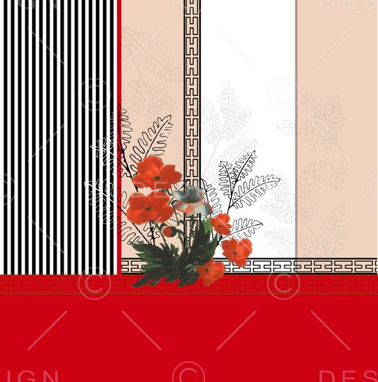 定位花印花华亿平台图片