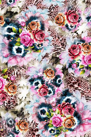 大牌风印花华亿平台图片