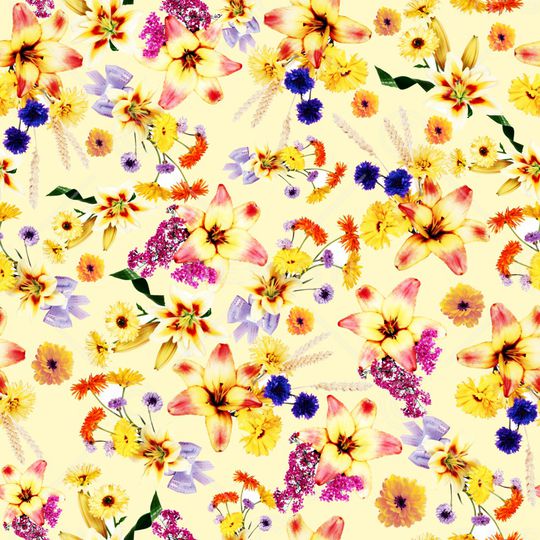 绿植树叶印花华亿平台图片