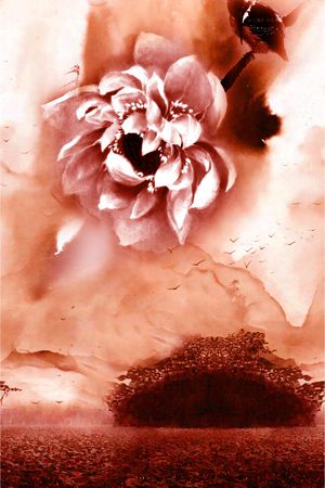 水彩印花华亿平台图片