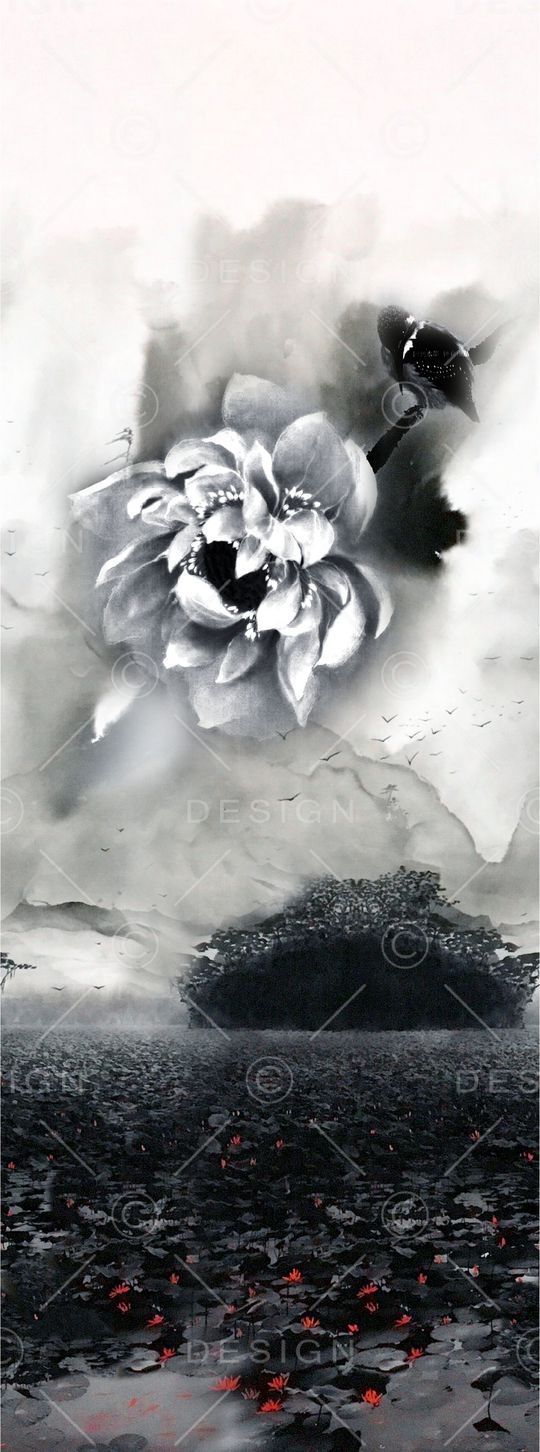 水彩印花华亿平台图片