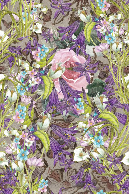 手绘印花华亿平台图片