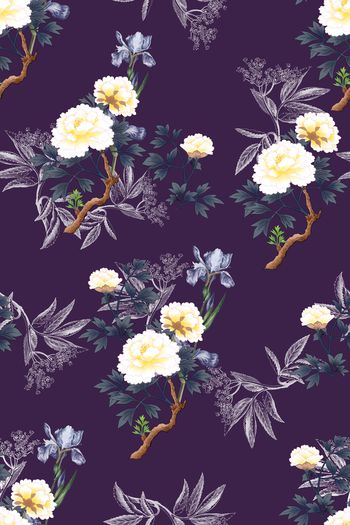 1143438-复古植物 18114849c