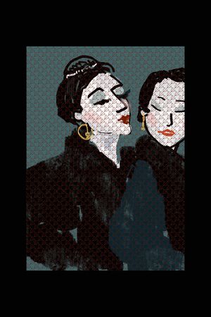 大牌风印花华亿平台图片