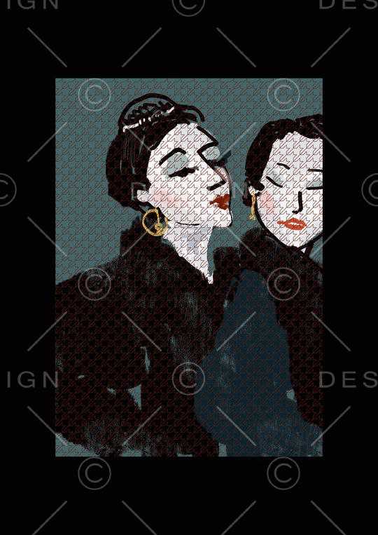 大牌风印花华亿平台图片