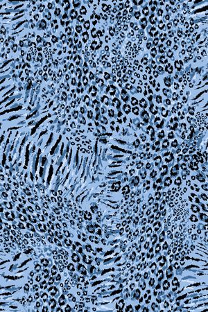 斑马纹印花华亿平台图片