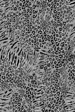 斑马纹印花华亿平台图片