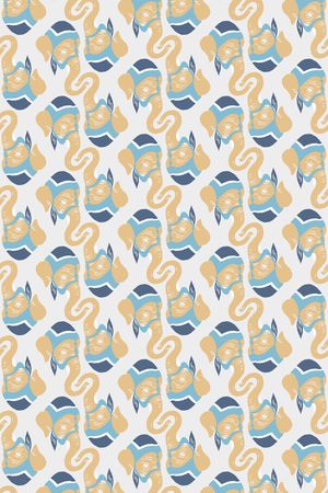 动物纹印花华亿平台图片