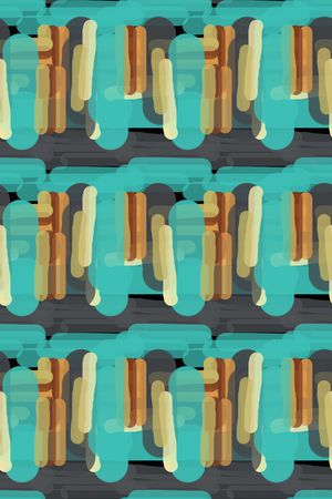 条纹图案印花华亿平台图片