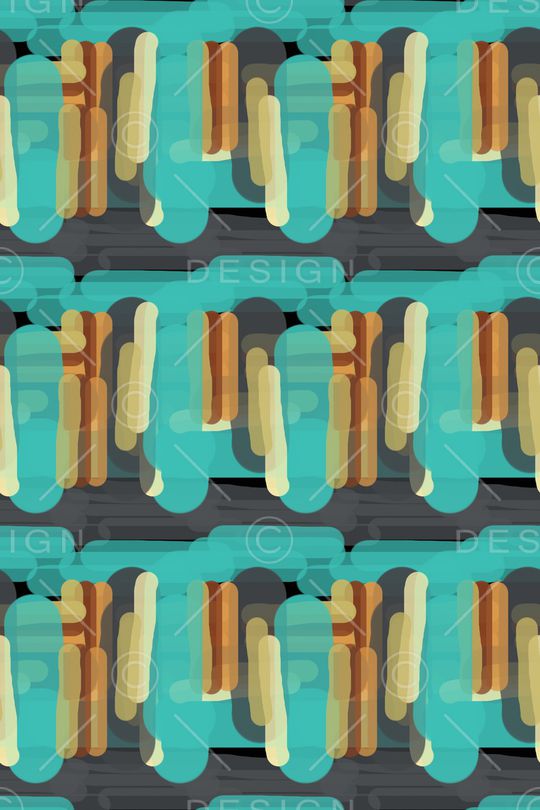 条纹图案印花华亿平台图片