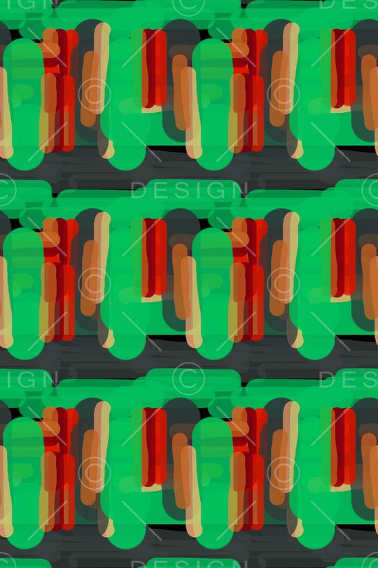 条纹图案印花华亿平台图片