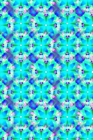 抽象花卉印花华亿平台图片