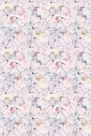 抽象花卉印花华亿平台图片