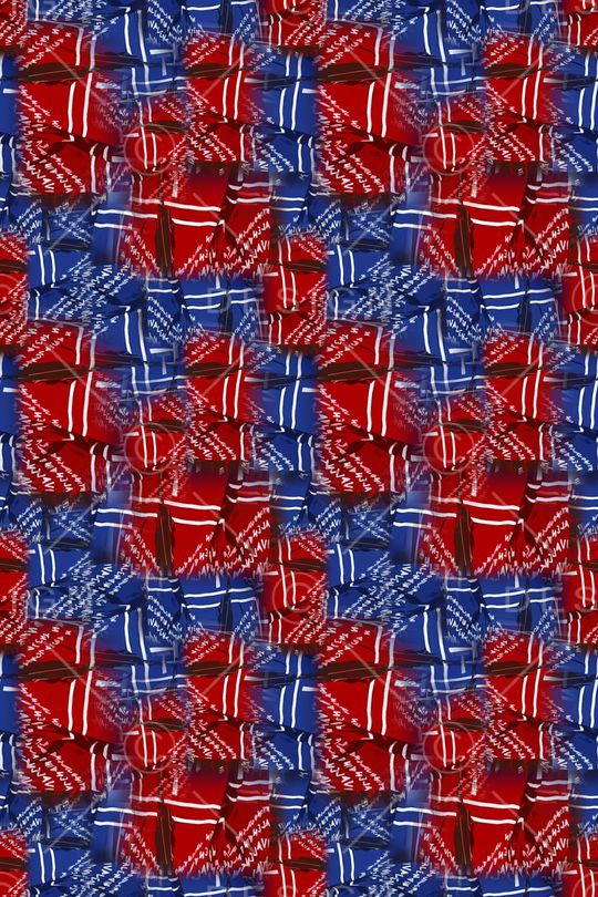 线条印花华亿平台图片