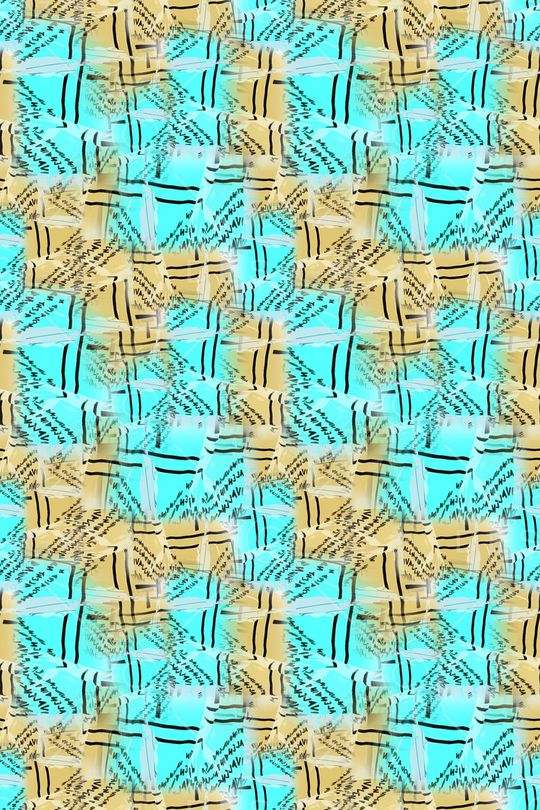 线条印花华亿平台图片