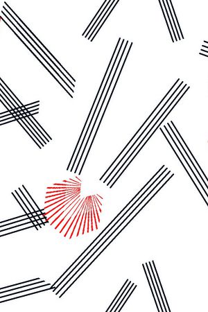 线条印花华亿平台图片