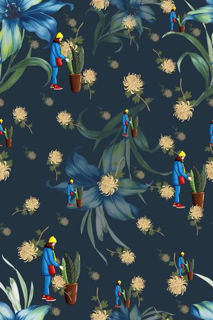 大牌风印花华亿平台图片