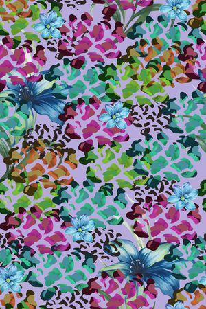 大牌风印花华亿平台图片