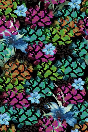 大牌风印花华亿平台图片