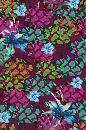 大牌风印花华亿平台图片