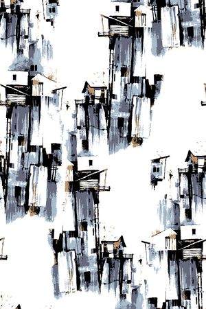 抽象印花华亿平台图片