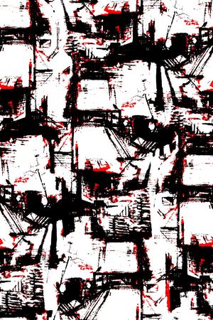 抽象印花华亿平台图片