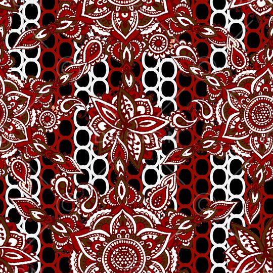 抽象印花华亿平台图片