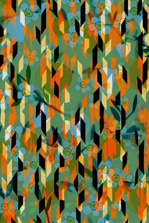 抽象印花华亿平台图片