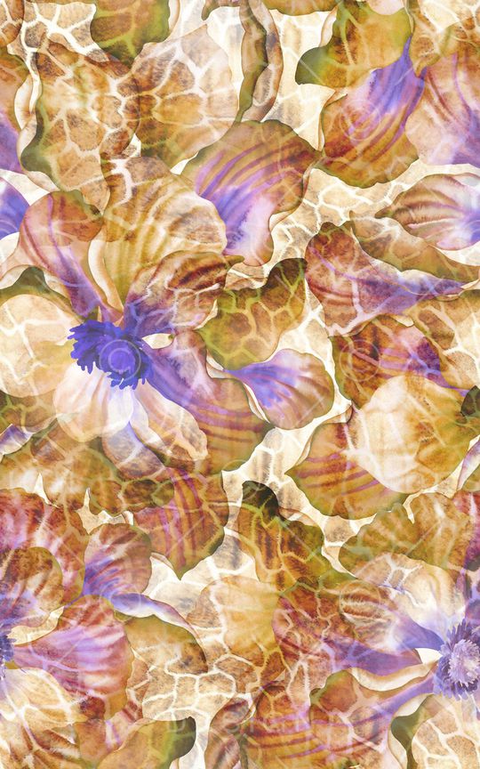 抽象印花华亿平台图片