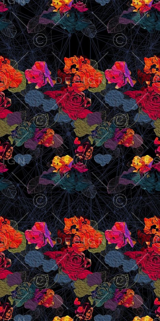 秋冬华亿平台印花华亿平台图片