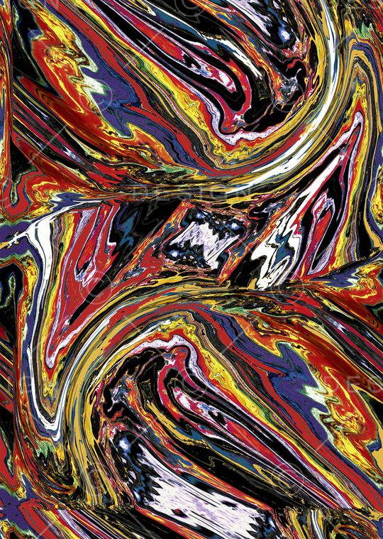 抽象印花华亿平台图片