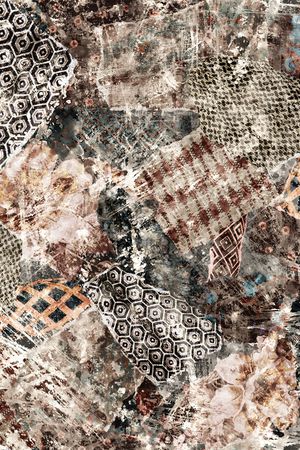 抽象印花华亿平台图片