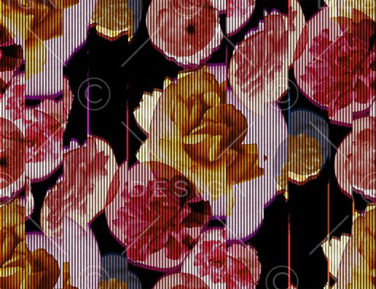 秋冬华亿平台印花华亿平台图片