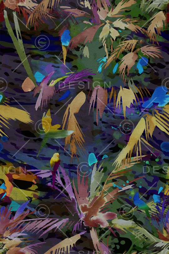 抽象印花华亿平台图片