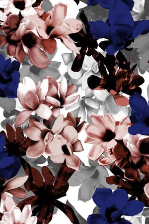 秋冬华亿平台印花华亿平台图片