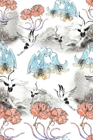 大牌风印花华亿平台图片