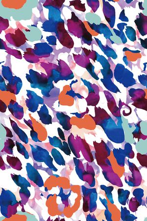 手绘印花华亿平台图片