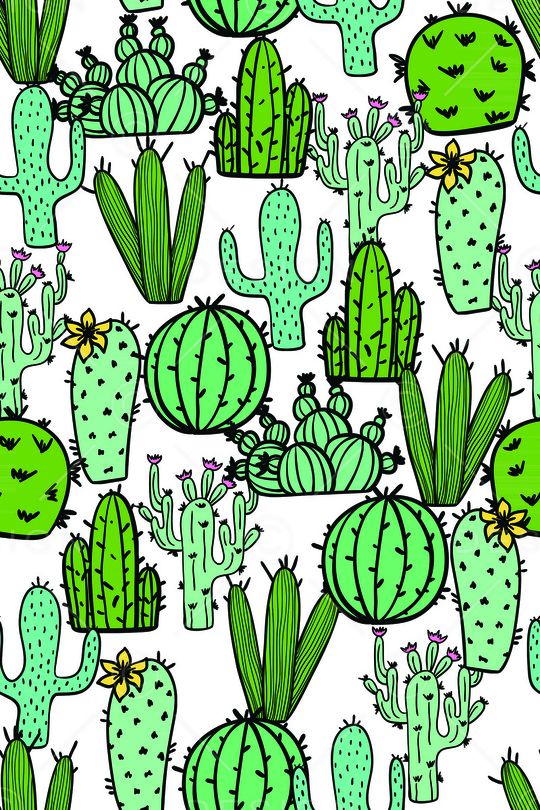 仙人掌印花华亿平台图片