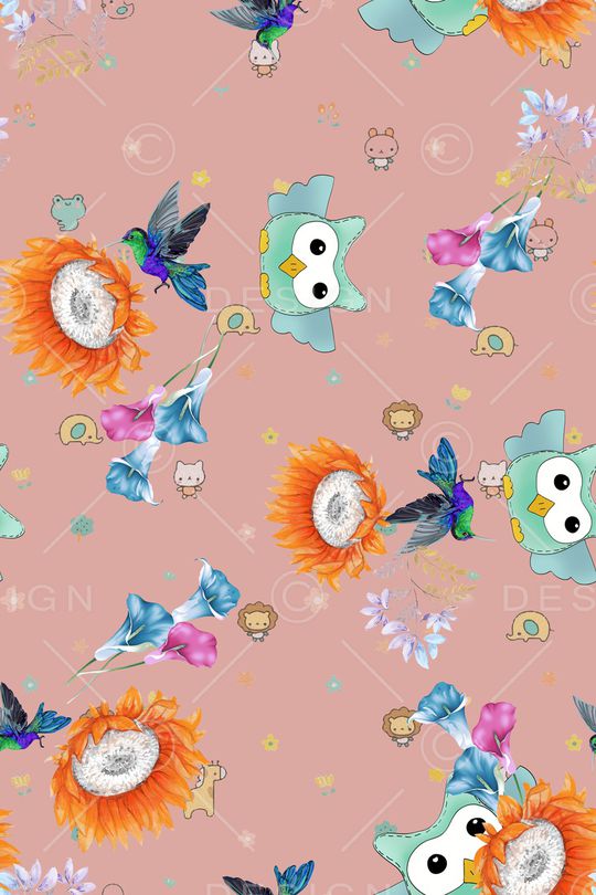 彩底花卉印花华亿平台图片