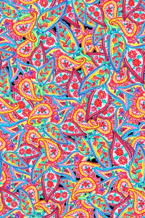 佩斯利印花华亿平台图片