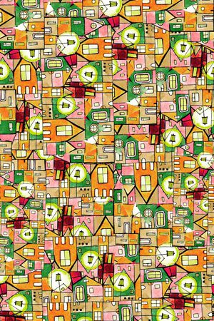 线条印花华亿平台图片