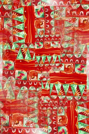 抽象印花华亿平台图片