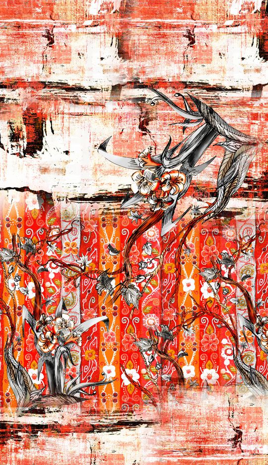 定位花印花华亿平台图片