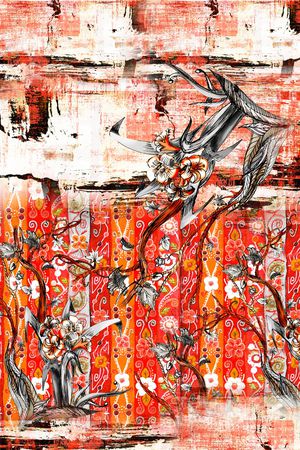 定位花印花华亿平台图片