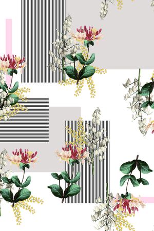 大牌风印花华亿平台图片