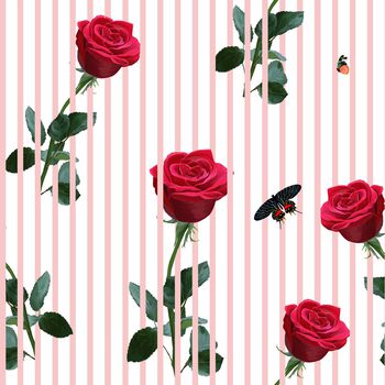 条纹印花华亿平台图片