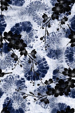 梅花印花华亿平台图片