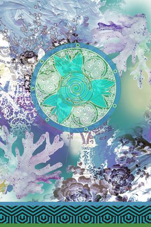 古典花纹印花华亿平台图片