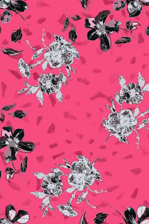 抽象印花华亿平台图片