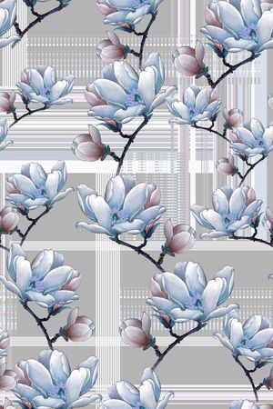 满版散花印花华亿平台图片